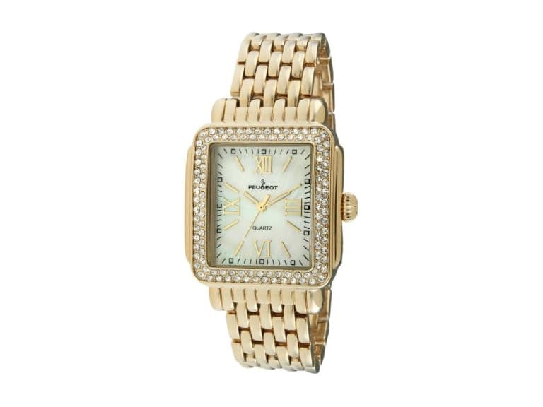Peugeot Women Rectangle Dress Watch Crystal (Open Box) - Image 1