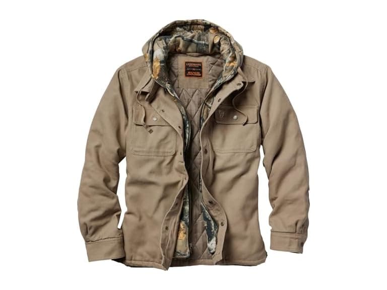 Legendary Whitetails Canvas Jkt Khaki L - Image 1