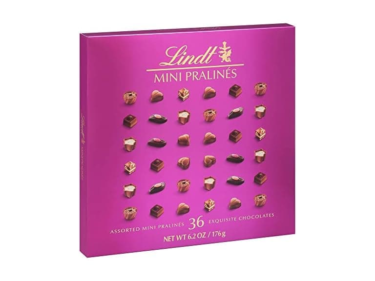 Lindt Mini Pralines Assorted Gift Box 6oz - Image 1