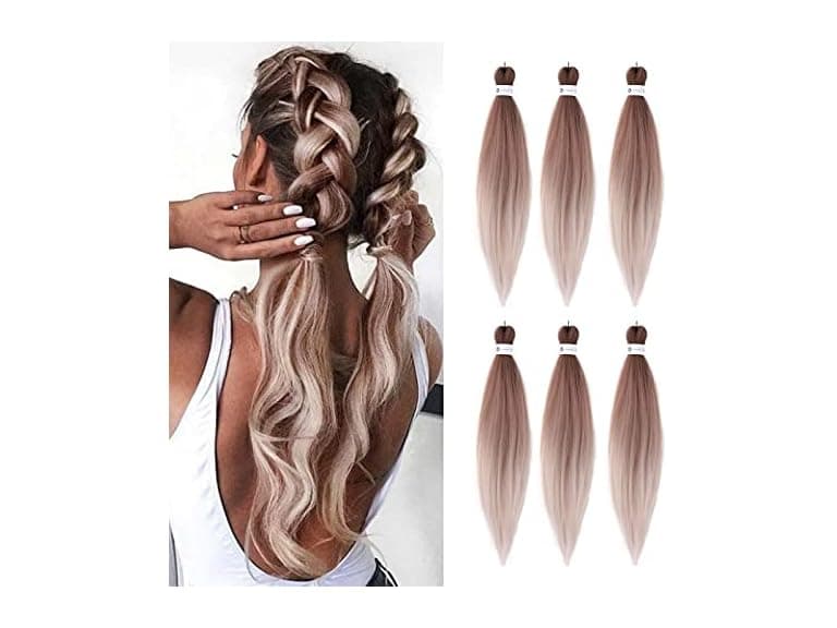 Pre-Stretched Braiding Hair 26" 6-Pack - Image 1
