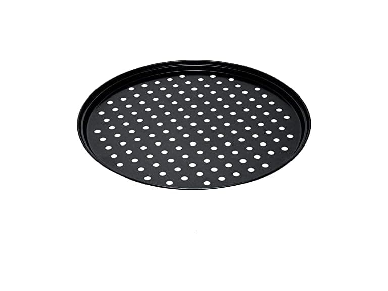 Restaurantware Met Lux 13" Pizza Pan with Pizza Cutter Bundle - Image 1