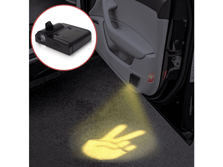 Aduro Universal Wireless Car Door LED Projector Lights