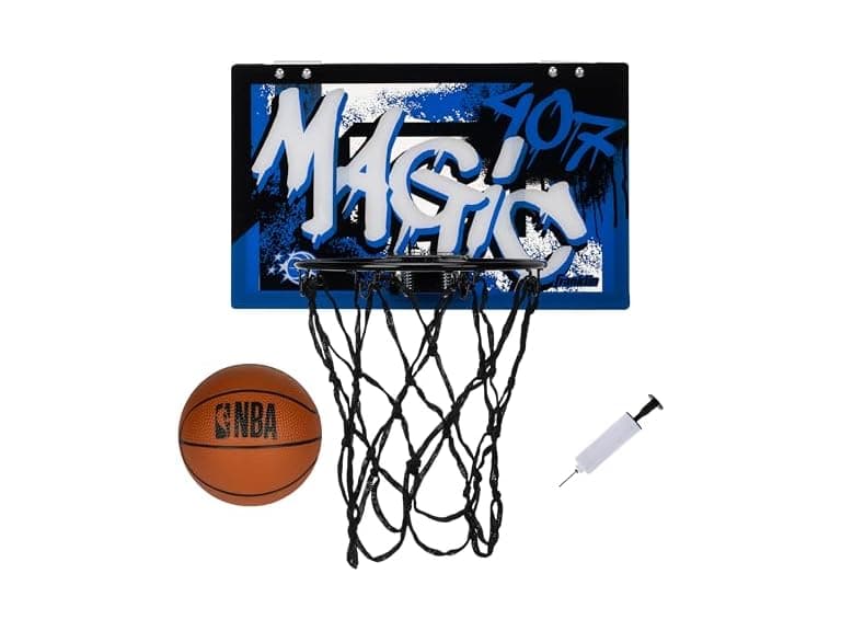 Franklin Sports NBA Orlando Magic Over The Door Basketball Hoop - Image 1