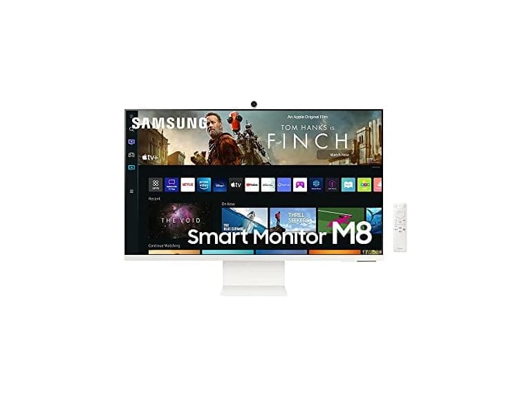 Samsung 32" M80B 4k Smart Monitor | Warm White - Image 1