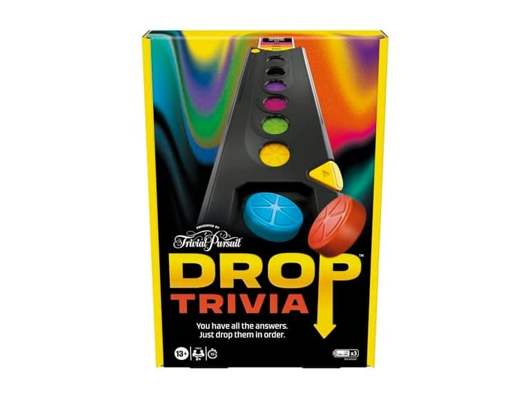 Hasbro Gaming Drop Trivia Electronic Game - Image 1