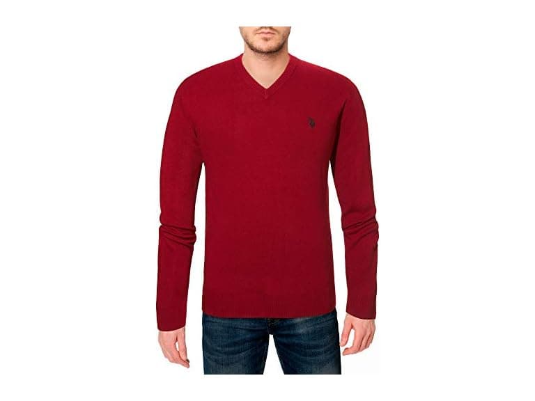 U.s. Polo Assn. Men (XL) V-Neck Ultrasoft Sweater - Image 1