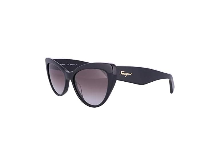 Ferragamo Unisex SF930SL Sunglasses Black - Image 1