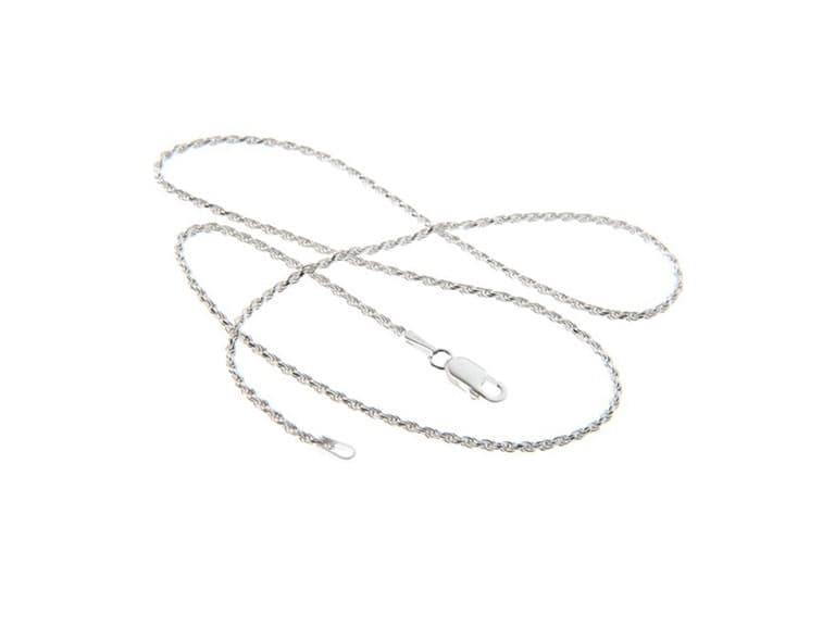 Yeidid Italian Silver Rope Chains 16-30" - Image 1
