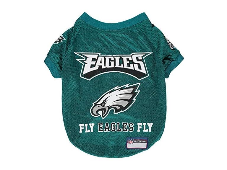 NFL PHILADELPHIA EAGELS RAGLAN JERSEY "Fly Ea - Image 1