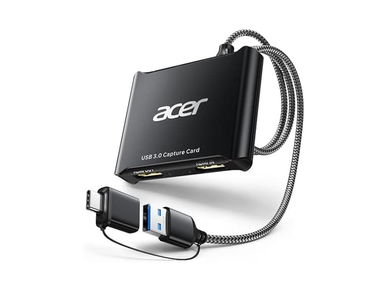 Acer USB 3.0 HDMI Capture Card 4K 1080P - Image 1