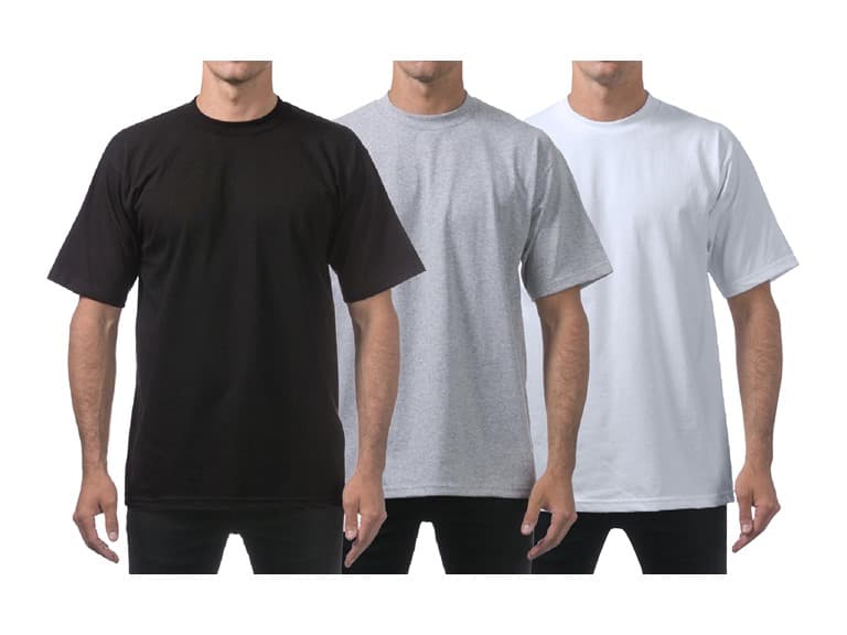 Heavyweight S/S Crew Neck Tees 6, 12, OR 18Pk - Image 1