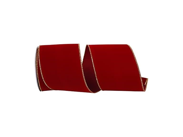 Reliant Ribbon Value Velvet Wired Edge Ribbon - Image 1