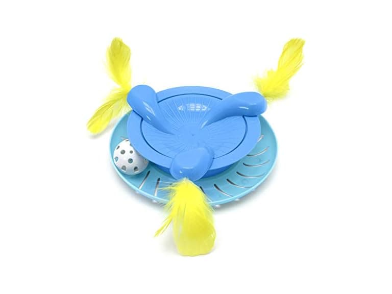 Kitty City Swat Track Cat Toy, 3 Toys in 1 - Image 1