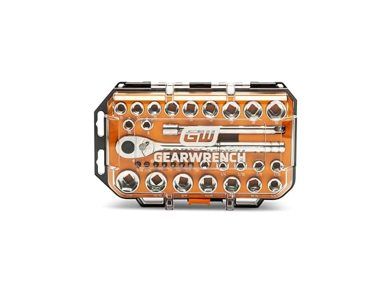 GEARWRENCH 36pc 3/8" Mechanics Tool Set - Image 1