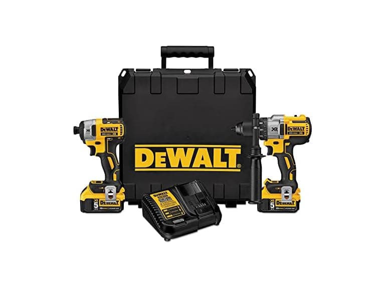 DEWALT DCK299P2 20V MAX XR Brushless Hammer Drill Kit - Image 1