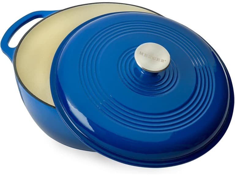 Enameled Cast Iron Round Dutch Oven, 6 qt - Image 1