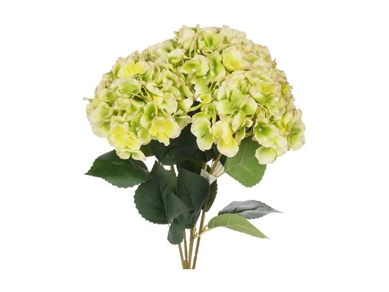 Abbott Collection 5 Stem Hydrangea Faux Flower Bouquet - Image 1