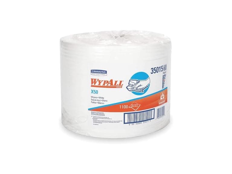 X50 Cloths, Jumbo Roll, 9 4/5 x 13 2/5 - Image 1