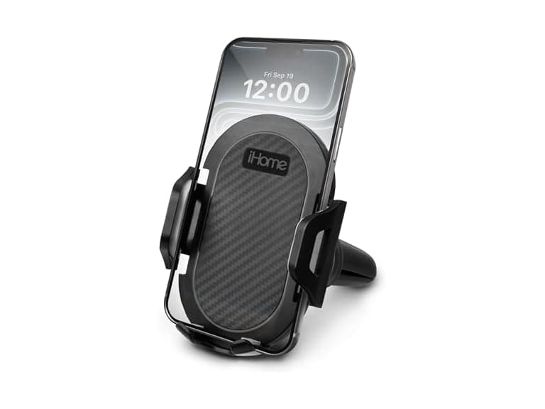 iHome Air Vent Clip Car Mount, 360° Rotation - Image 1