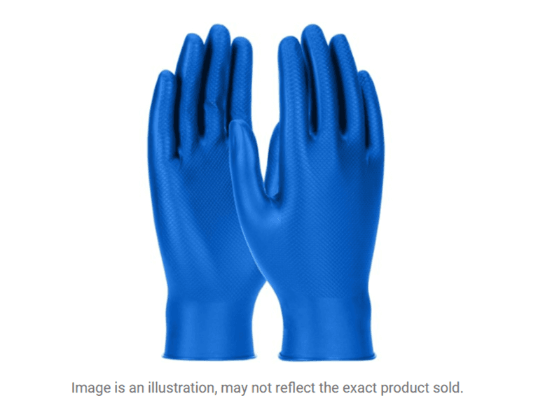 Grippaz Nitrile 4.5 mil, Textured Grip, 1000 Gloves - Image 1