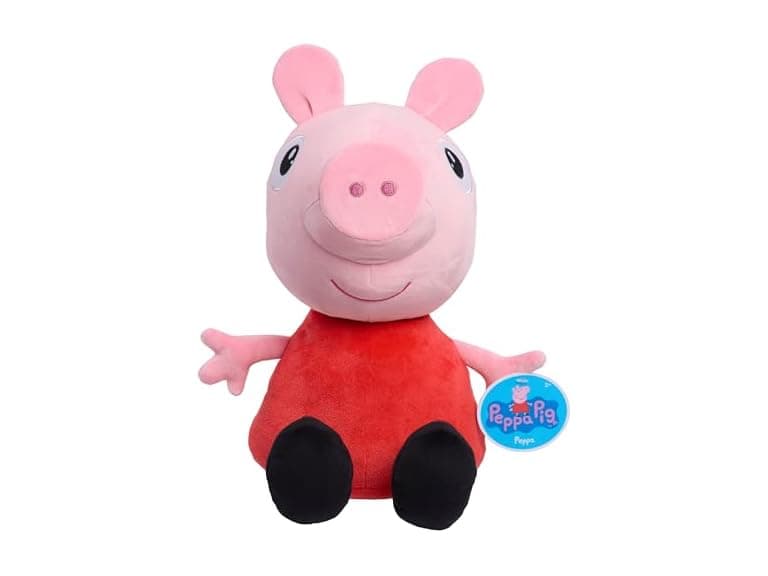Peppa Pig 2 lb Weighted Large Plush - Image 1