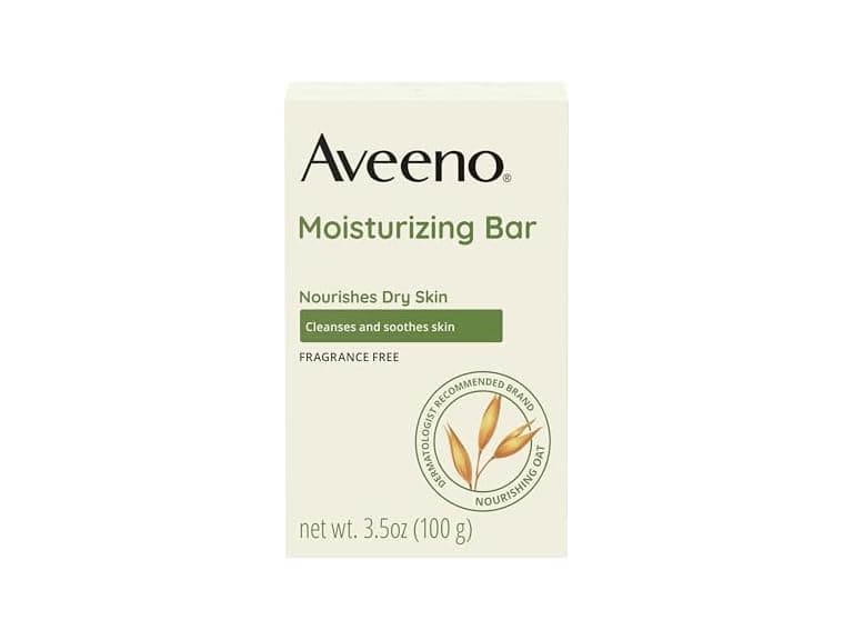Aveeno Moisturizing Face Cleansing Bar 8pk