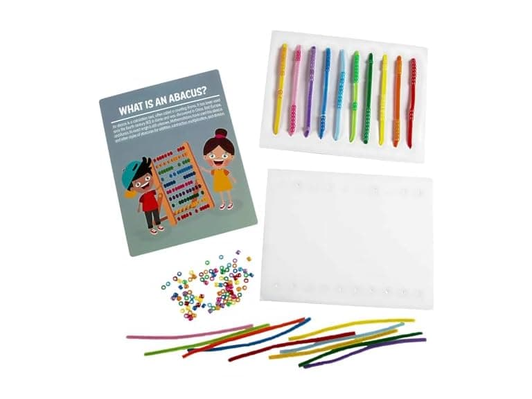 Fun Express Stem Abacus Math Educational Craft Kit