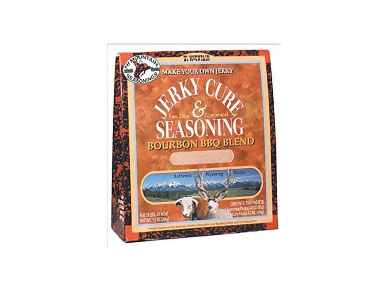 Hi Mountain Jerky Bourbon BBQ Jerky Blend, 7.2-Oz Box - Image 1