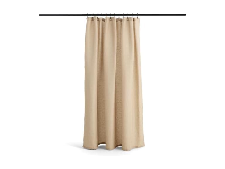 Preston Lane Stonebridge Linen Cotton Shower Curtain - Image 1