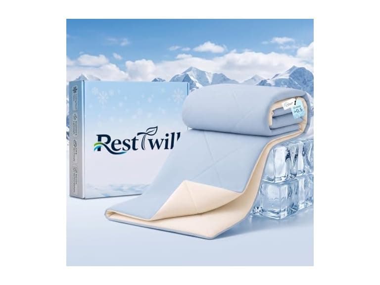 RestTwill Cooling Comforter, Queen - Image 1