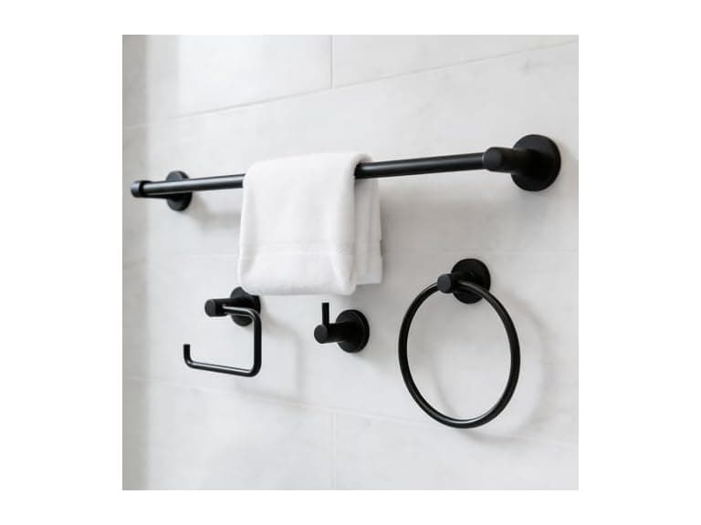 HIGHCRAFT 4-Piece Bathroom Accessory Set - Image 1