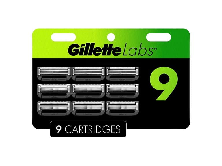 Gillette Labs Razor Blade, 9 Refills - Image 1