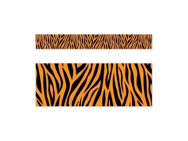 CTP Jungle Friends Tiger Stripes EZ Border - Image 1