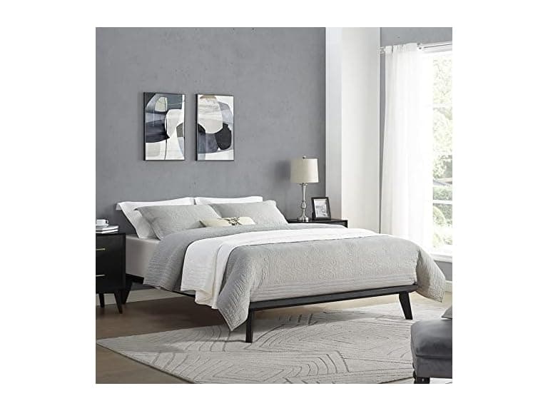 Decoro Metro Wood Platform Bed White - Image 1