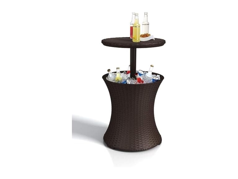 Keter Cool Bar Rattan Brown - Image 1