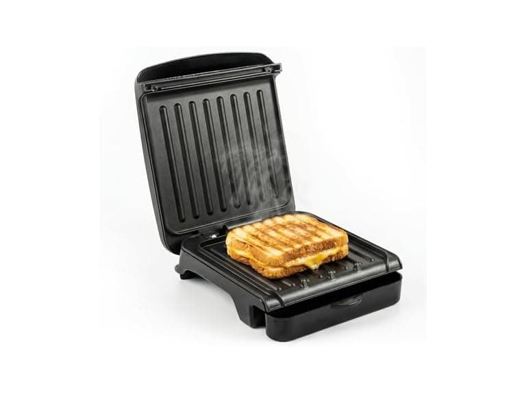 OVENTE 2-Serving Electric Indoor Grill & Panini Press  - Image 1