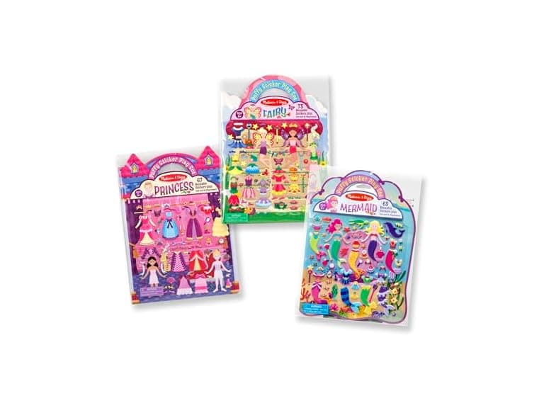 Melissa & Doug Puffy Sticker Activity Book Set - Image 1