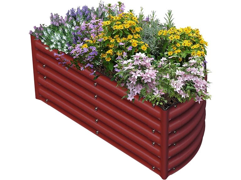 OLLE 17" Half Circle Garden Bed - Image 1