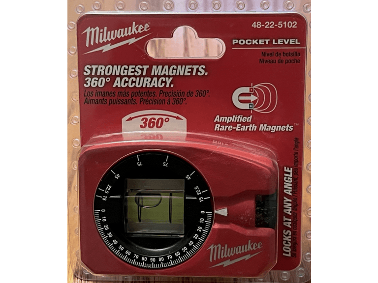 Milwaukee 48-22-5102 360 Degree Pocket Level 7.8cm - Image 1