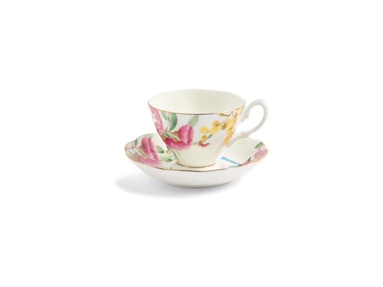 Miranda Kerr Australiana Teacup & Saucer White - Image 1