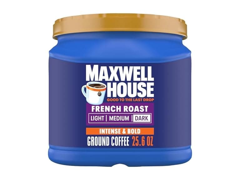 Maxwell House French Roast Dark Roast Ground Coffee - Image 1