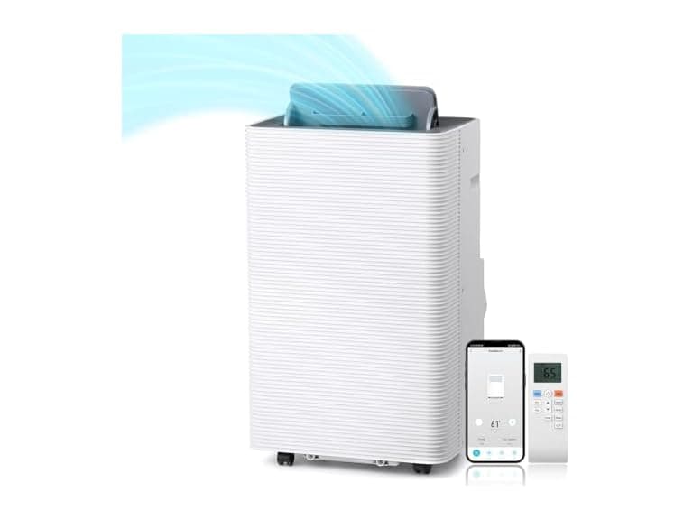 TURBRO 14k BTU Portable Air Conditioner/Heater - Image 1