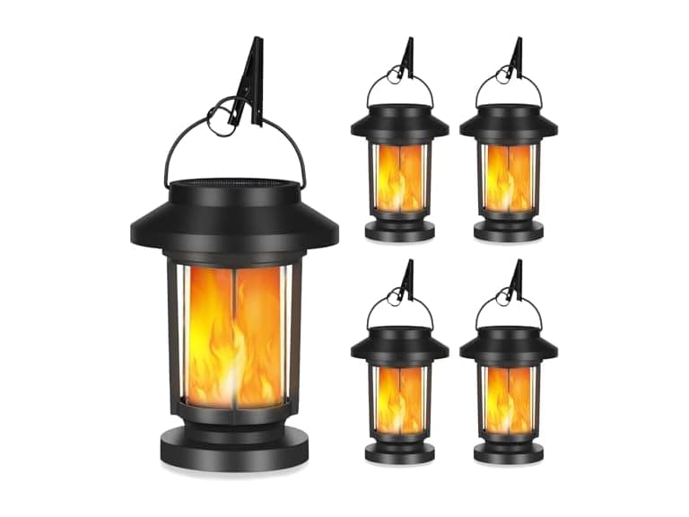 Flickering Flameless Outdoor Lanterns - Image 1