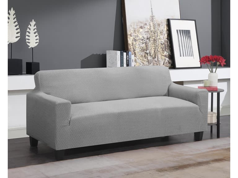 J&V Textiles Super Stretch Couch Cover - Image 1