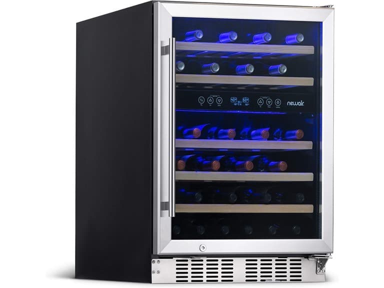 Newair Dual Zone Fridge - 46 Bottles - Image 1