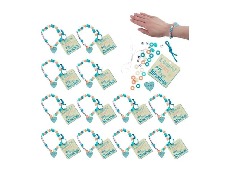 Fun Express 6 1/2" Friendship Bracelet Craft Kit - Image 1