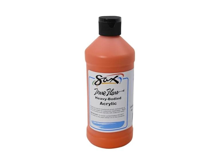 Sax PAINT ACRYLIC HB CHROME ORANGE PINT - Image 1