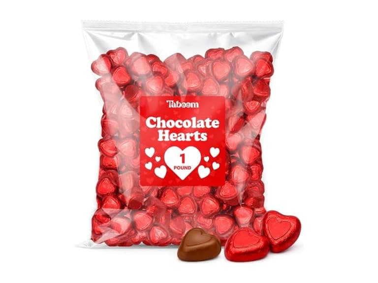 Milk Chocolate Hearts Candy 1 lb. - Image 1