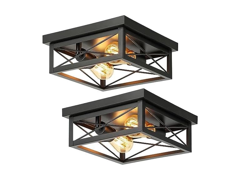 Kondras 2-Light Flush Mount Ceiling Light - Image 1
