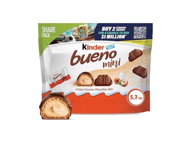 Kinder Bueno Mini Milk Choc Hazelnut 5.7oz - Image 1